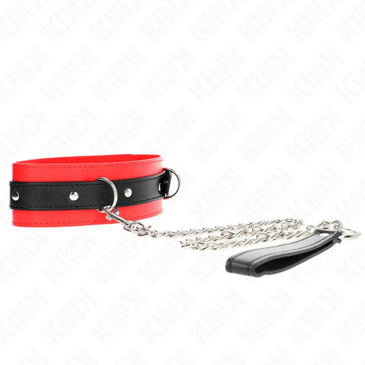 KINK - COLLAR CON CORREA 65 CM ROJO 54 X 4.5 CM - Nuvica