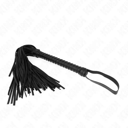 KINK - LÁTIGO CON MANGO TEXTURIZADO NEGRO 48.5 CM - Nuvica