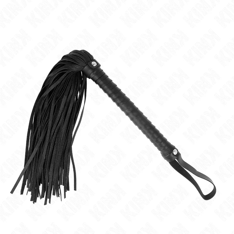 KINK - LÁTIGO CON MANGO TEXTURIZADO NEGRO 48.5 CM - Nuvica