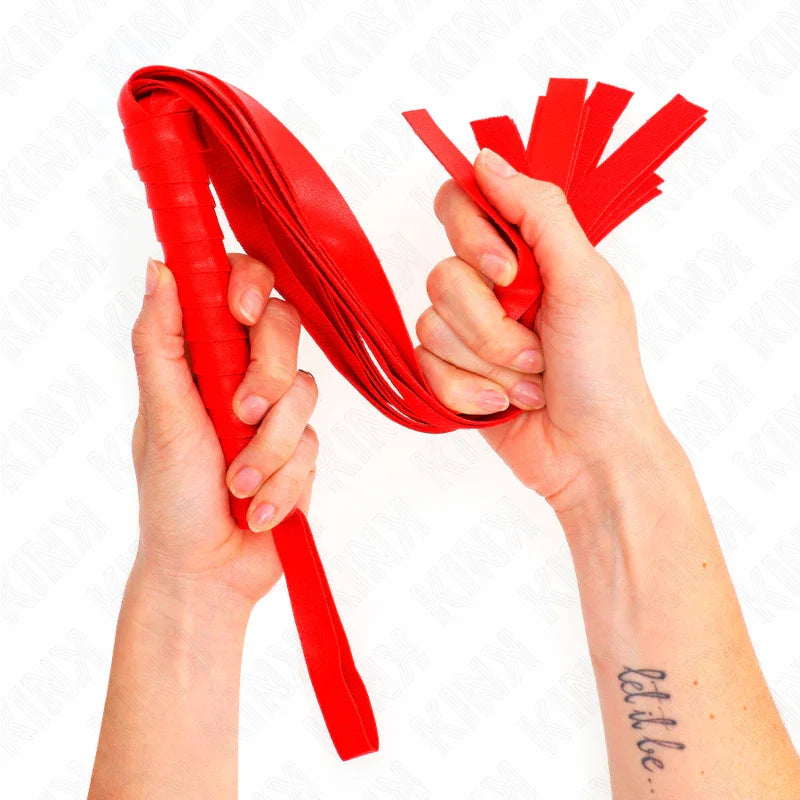 KINK - LÁTIGO DE COLA ANCHA ROJO 48.5 CM - Nuvica