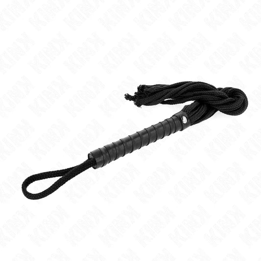 KINK - LÁTIGO DE CUERDA NEGRO 56 CM - Nuvica