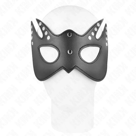 KINK - MÁSCARA DE MURCIÉLAGO CON REMACHES 23 x 15 CM - Nuvica