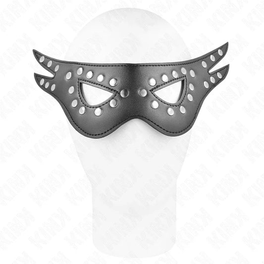 KINK - MÁSCARA DE POLIPIEL SEXY MODELO 1 27 x 13 CM - Nuvica