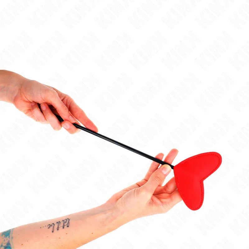 KINK - PALA FORMA DE CORAZÓN ROJO 33 X 10 CM - Nuvica