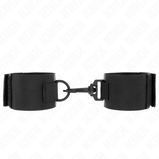 KINK - MUÑEQUERAS NYLON NEGRO - Nuvica