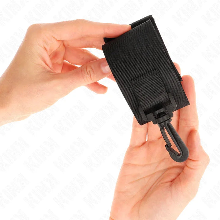 KINK - MUÑEQUERAS NYLON NEGRO - Nuvica