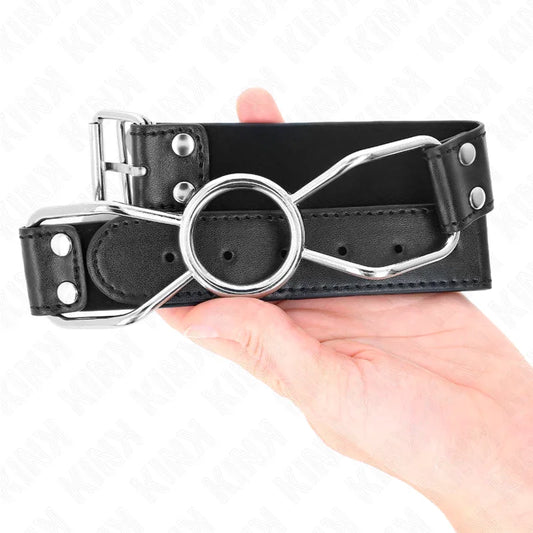 KINK - MORDAZA 60 X 3 CM BOCA DE ARAÑA TALLA S 3 CM - Nuvica