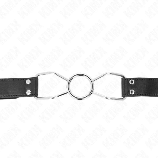 KINK - MORDAZA 60 X 3 CM BOCA DE ARAÑA TALLA S 3 CM - Nuvica