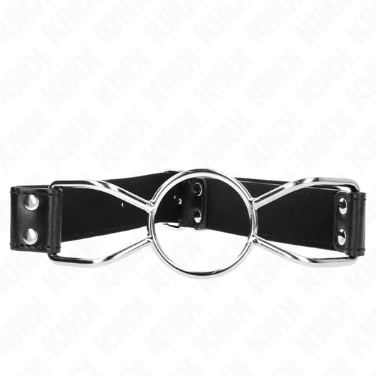 KINK - MORDAZA 60 X 3 CM BOCA DE ARAÑA TALLA L 5 CM - Nuvica