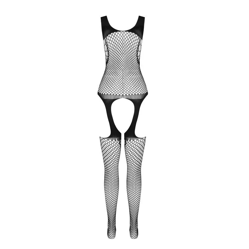 PASSION - BS 104 BODYSTOCKING NEGRO TALLA ÚNICA - Nuvica