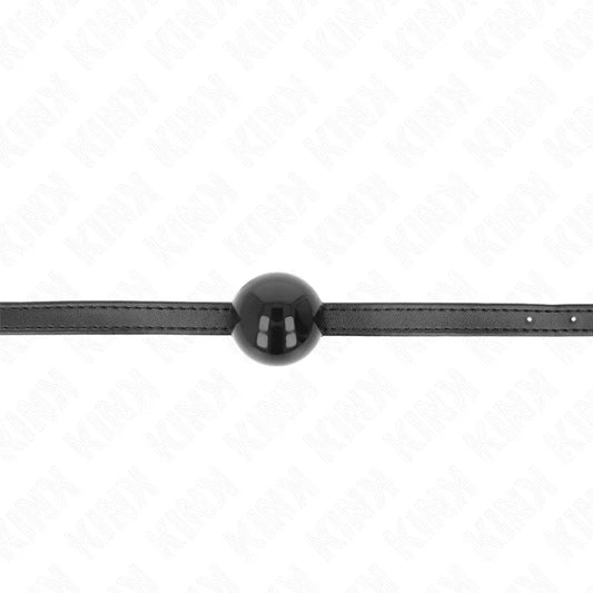 KINK - MORDAZA DE BOLA 4 CM CON CORREA SIMPLICITY PEQUEÑA - Nuvica