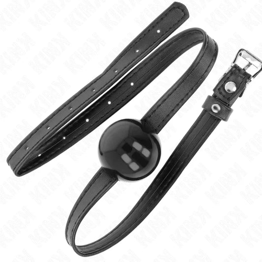 KINK - MORDAZA DE BOLA 4 CM CON CORREA SIMPLICITY PEQUEÑA - Nuvica