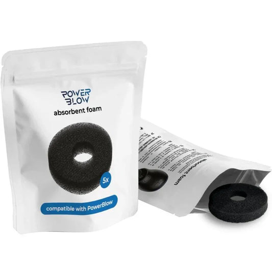 KIIROO - POWER BLOW ESPUMA ABSORBENTE DE RESPUESTO 5 UNIDADES - Nuvica