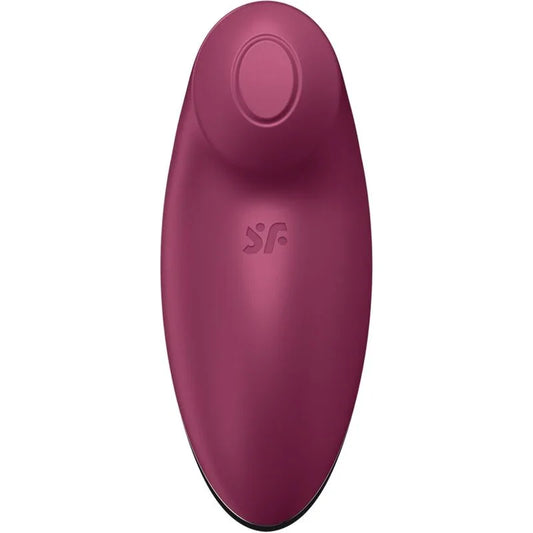 SATISFYER - TAP & CLIMAX 2 VIBRADOR & ESTIMULADOR ROJO - Nuvica