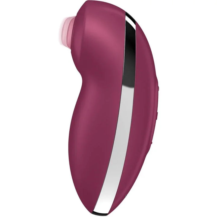 SATISFYER - TAP & CLIMAX 2 VIBRADOR & ESTIMULADOR ROJO - Nuvica