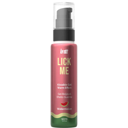 INTT - LICK ME GEL COMESTIBLE SABOR SANDIA EFECTO CALOR - Nuvica