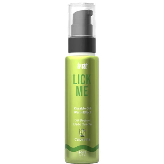 INTT - LICK ME GEL COMESTIBLE SABOR CAIPIRINHA EFECTO CALOR - Nuvica