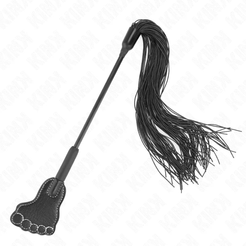 KINK - PALA FORMA DE PIE CON LÁTIGO DE BORLA 31 CM - Nuvica