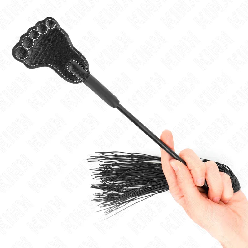 KINK - PALA FORMA DE PIE CON LÁTIGO DE BORLA 31 CM - Nuvica