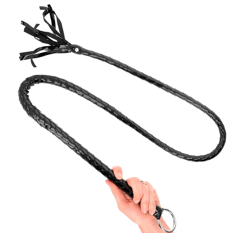 KINK - LÁTIGO LARGO PVC BRILLANTE 138 CM - Nuvica