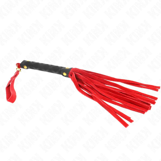 KINK - LÁTIGO MINI PIEL DE ANTE ROJO 30 CM - Nuvica