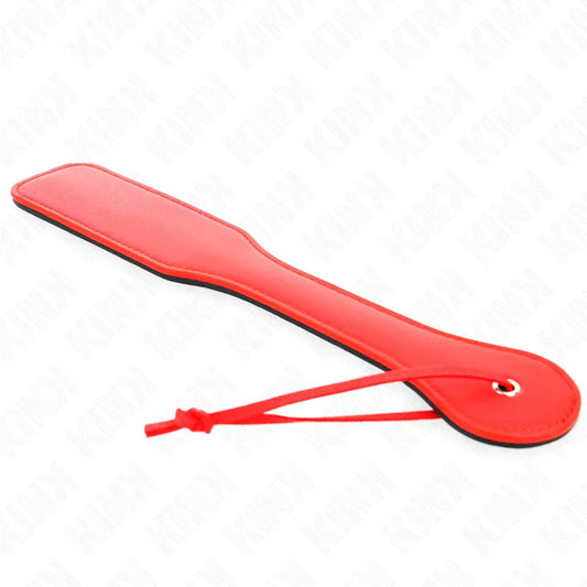 KINK - PALA DE DOS CARAS ROJO Y NEGRO 32 X 6 CM - Nuvica