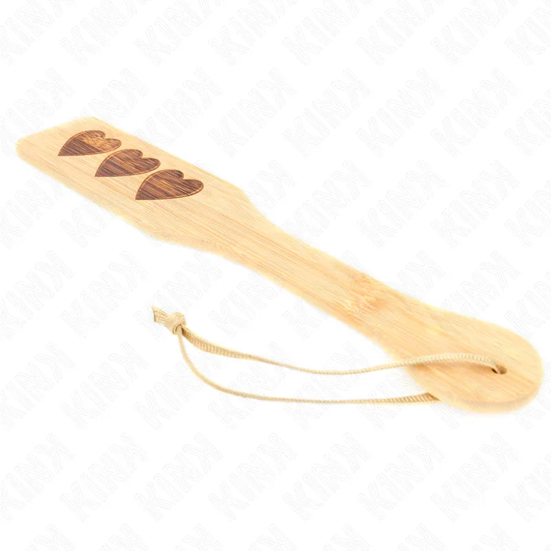 KINK - PALA DE BAMBÚ DISEÑO CORAZÓN 32 X 5.5 CM - Nuvica