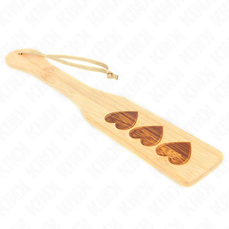 KINK - PALA DE BAMBÚ DISEÑO CORAZÓN 32 X 5.5 CM - Nuvica