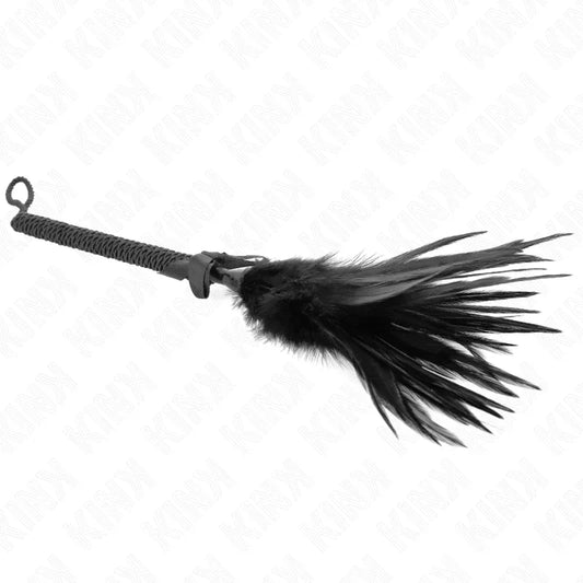 KINK - PLUMAS DE COSQUILLEO POLLO JUGUETÓN 35 CM - Nuvica
