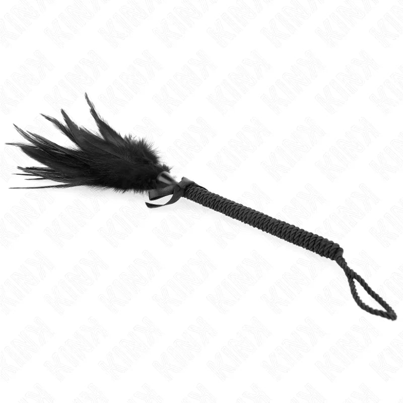 KINK - PLUMAS DE COSQUILLEO POLLO JUGUETÓN 35 CM - Nuvica