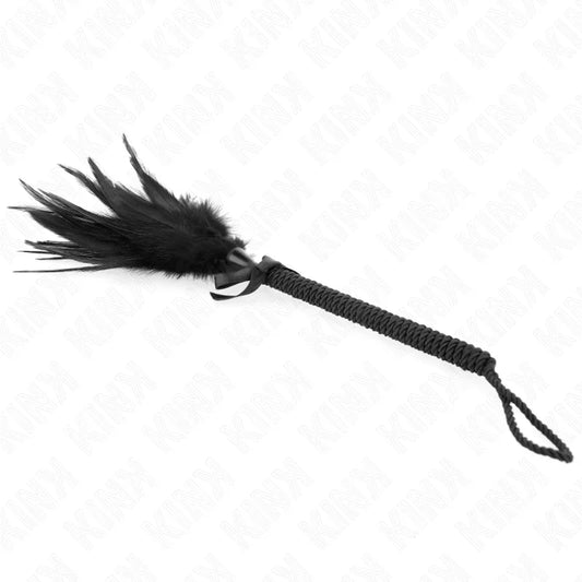 KINK - PLUMAS DE COSQUILLEO POLLO JUGUETÓN 35 CM - Nuvica