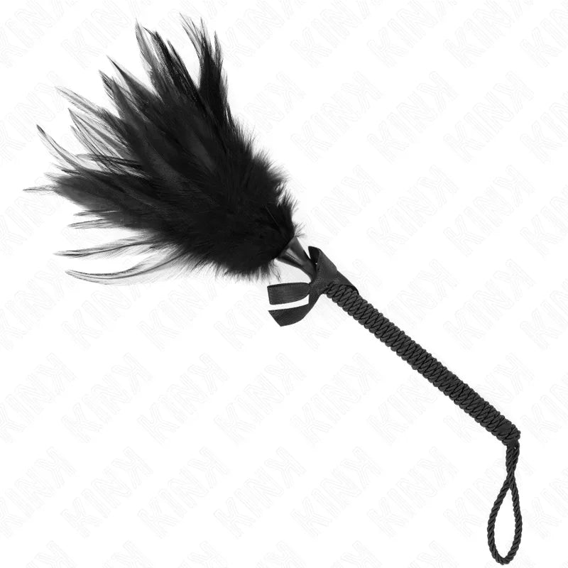 KINK - PLUMAS DE COSQUILLEO POLLO JUGUETÓN 35 CM - Nuvica