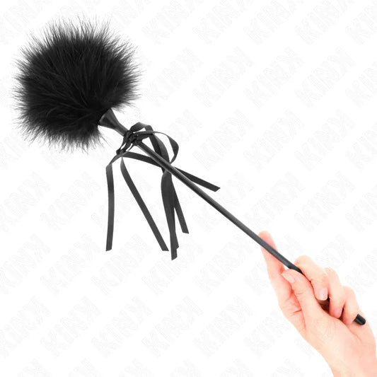 KINK - PLUMAS PARA COSQUILLAS CON LAZO 35 CM - Nuvica