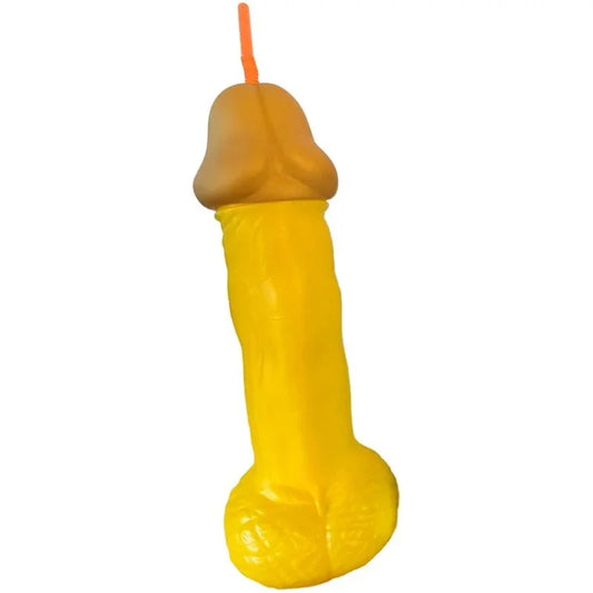 DIABLO PICANTE - VASO PENE PLSTICO AMARILLO - Nuvica