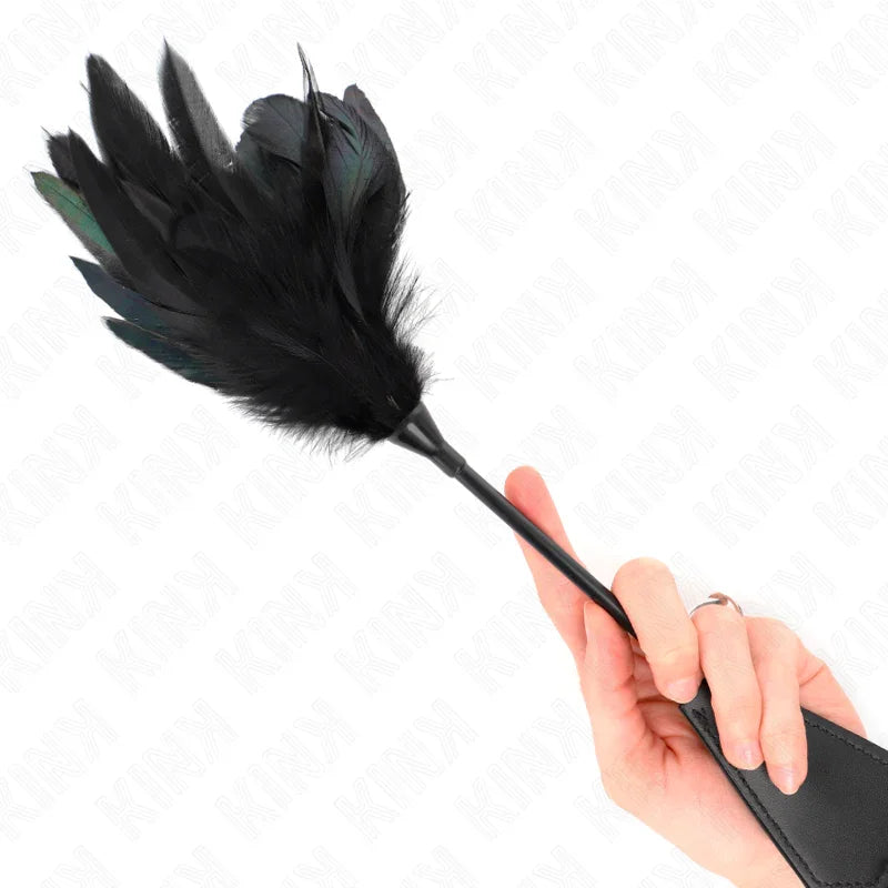 KINK - PLUMAS PARA COSQUILLAS CON VOLANTE 48 CM - Nuvica