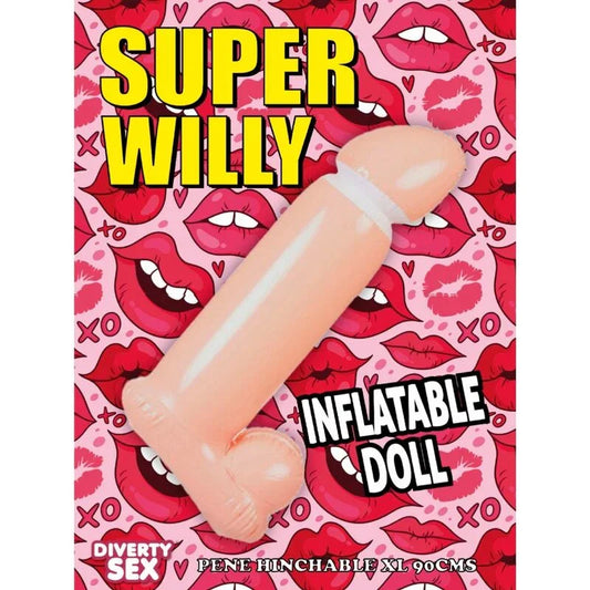 DIABLO PICANTE - PENE HINCHABLE 100 CM - Nuvica