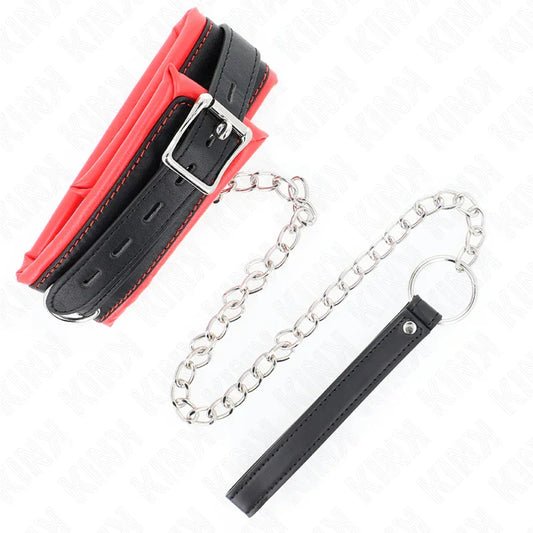 KINK - COLLAR CON CORREA 65 CM PESADO MODELO 3 AJUSTABLE 36.5-50 CM - Nuvica