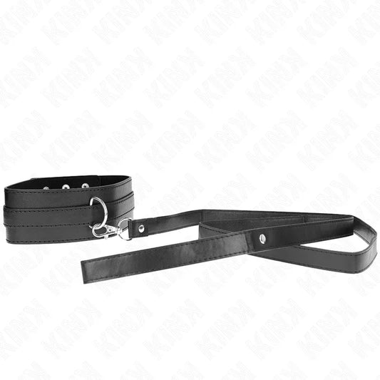 KINK - COLLAR CON CORREA 116 CM MODELO 1 AJUSTABLE 36-43 CM X 5 CM - Nuvica