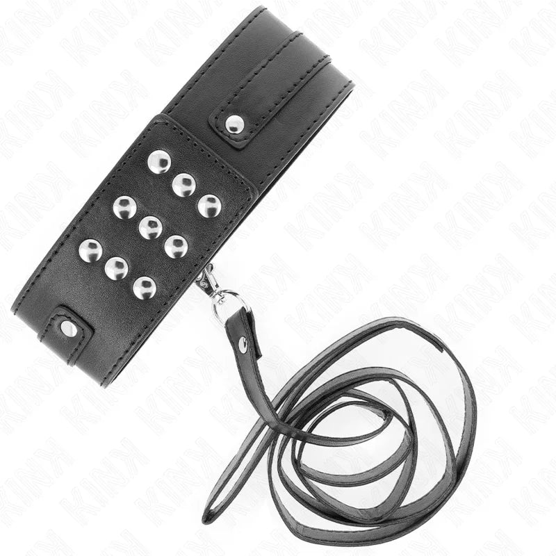 KINK - COLLAR CON CORREA 116 CM MODELO 1 AJUSTABLE 36-43 CM X 5 CM - Nuvica