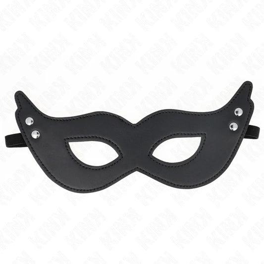 KINK - MÁSCARA DE POLIPIEL CON REMACHES MODELO 1 26 x 8 CM - Nuvica