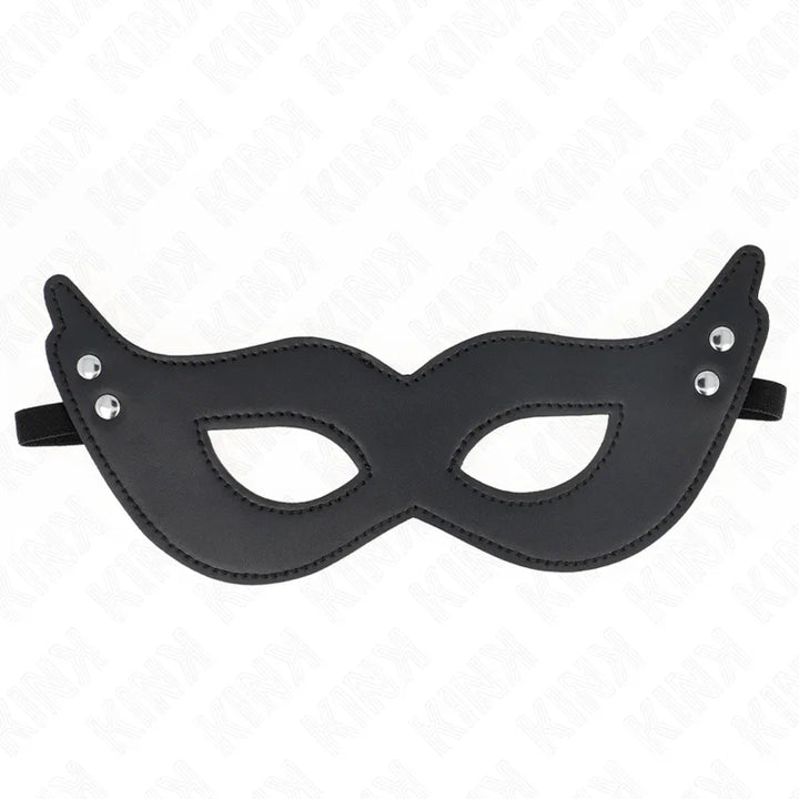 KINK - MÁSCARA DE POLIPIEL CON REMACHES MODELO 1 26 x 8 CM - Nuvica