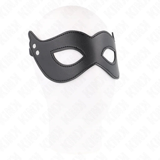KINK - MÁSCARA DE POLIPIEL CON REMACHES MODELO 1 26 x 8 CM - Nuvica