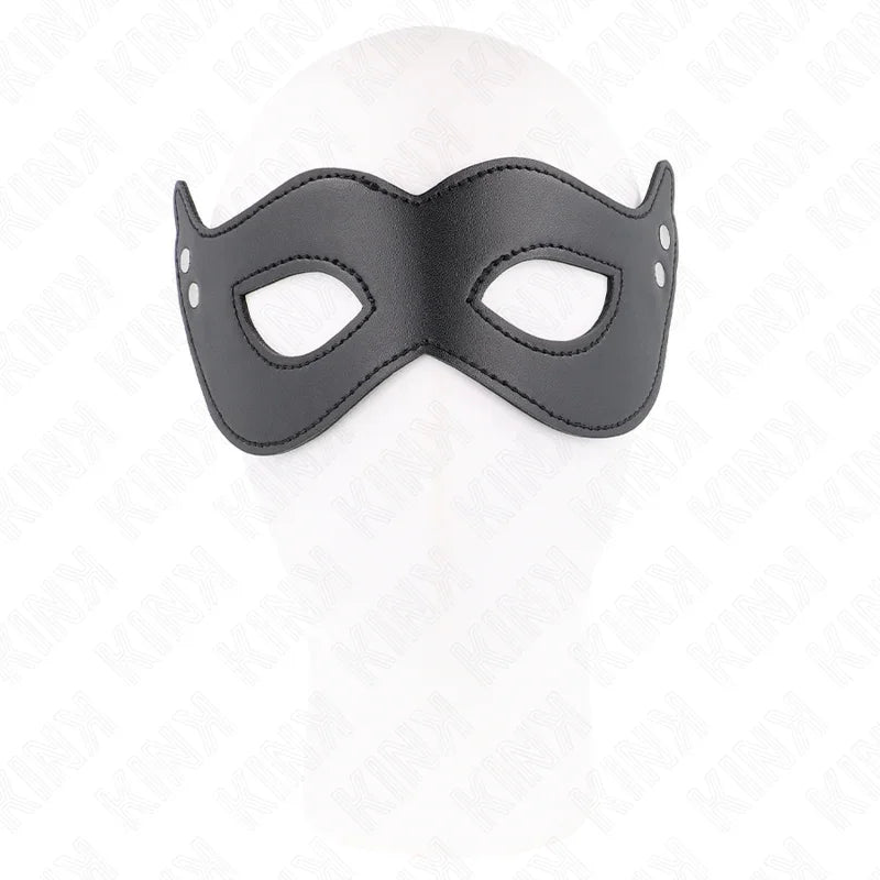 KINK - MÁSCARA DE POLIPIEL CON REMACHES MODELO 1 26 x 8 CM - Nuvica