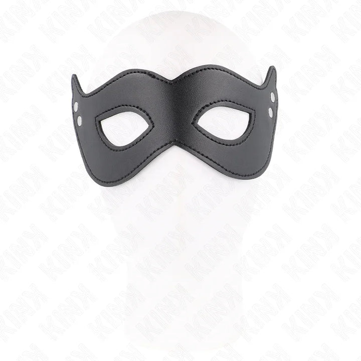 KINK - MÁSCARA DE POLIPIEL CON REMACHES MODELO 1 26 x 8 CM - Nuvica