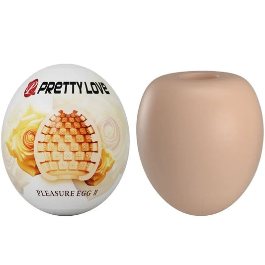 PRETTY LOVE - MASTURBADOR MASCULINO HUEVO NATURAL - Nuvica