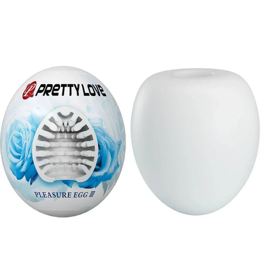 PRETTY LOVE - MASTURBADOR MASCULINO HUEVO BLANCO - Nuvica