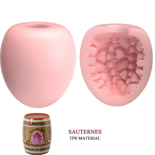PRETTY LOVE - MASTURBADOR MASCULINO HUEVO ROSA MODELO 2 - Nuvica