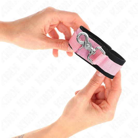 KINK - MUÑEQUERAS NEOPRENO AJUSTABLE ROSA AJUSTABLE 22-34 CM - Nuvica