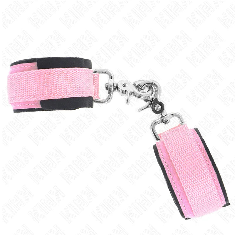 KINK - MUÑEQUERAS NEOPRENO AJUSTABLE ROSA AJUSTABLE 22-34 CM - Nuvica