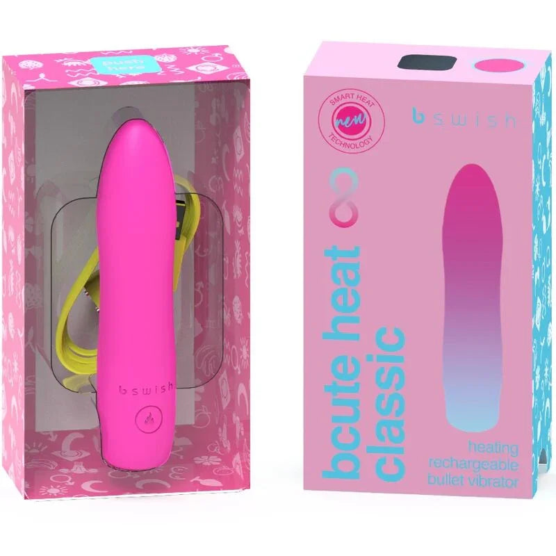 B SWISH - BCUTE INFINITE HEAT CLASSIC VIBRADOR CALENTABLE ROSA - Nuvica